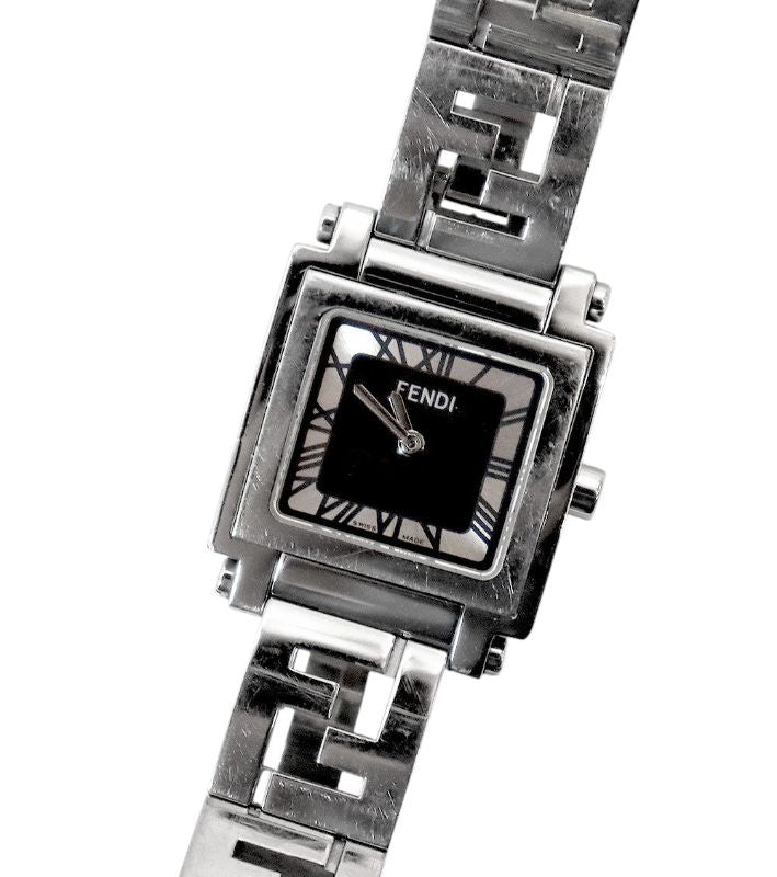 Fendi 24mm 6000L Quadro Quartz Watch