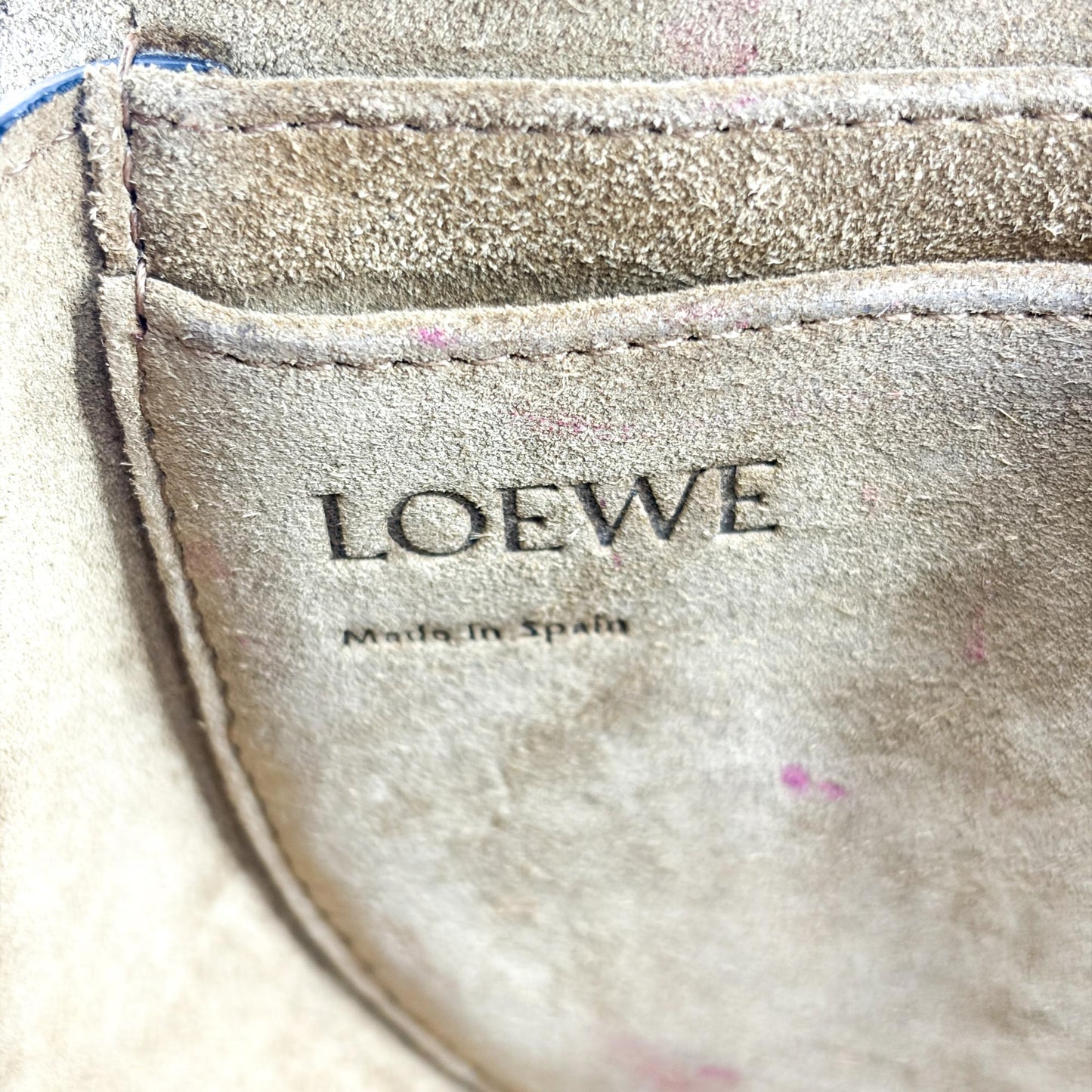 Loewe Mini Gate Dual Bag Tan