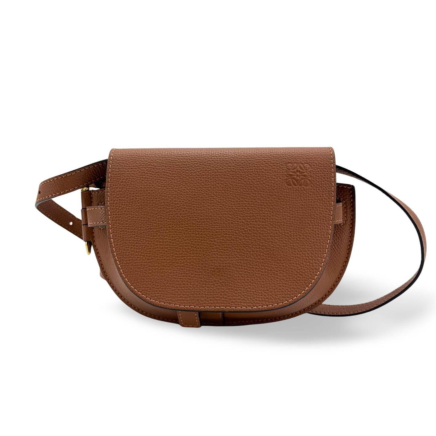 Loewe Mini Gate Dual Bag Tan