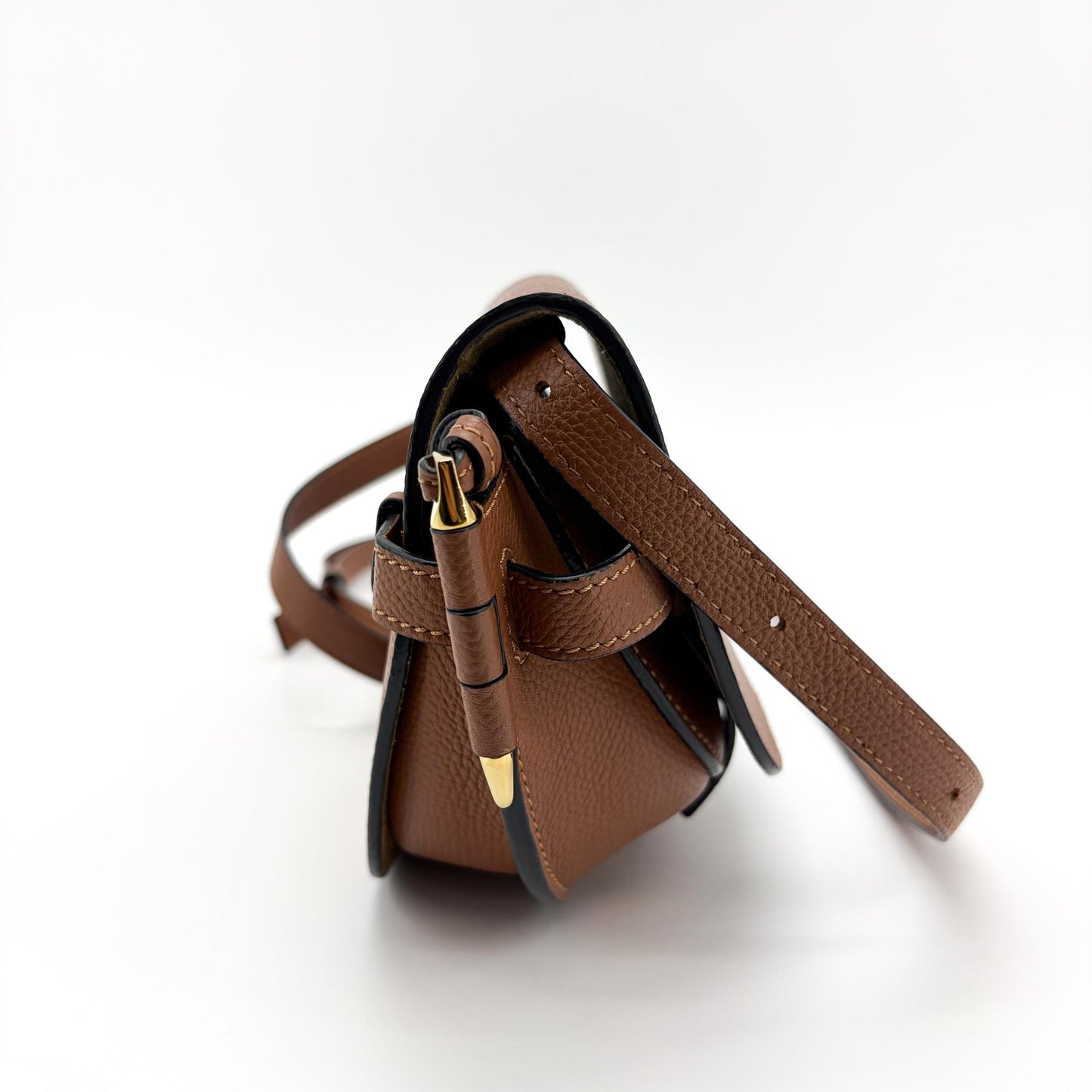 Loewe Mini Gate Dual Bag Tan