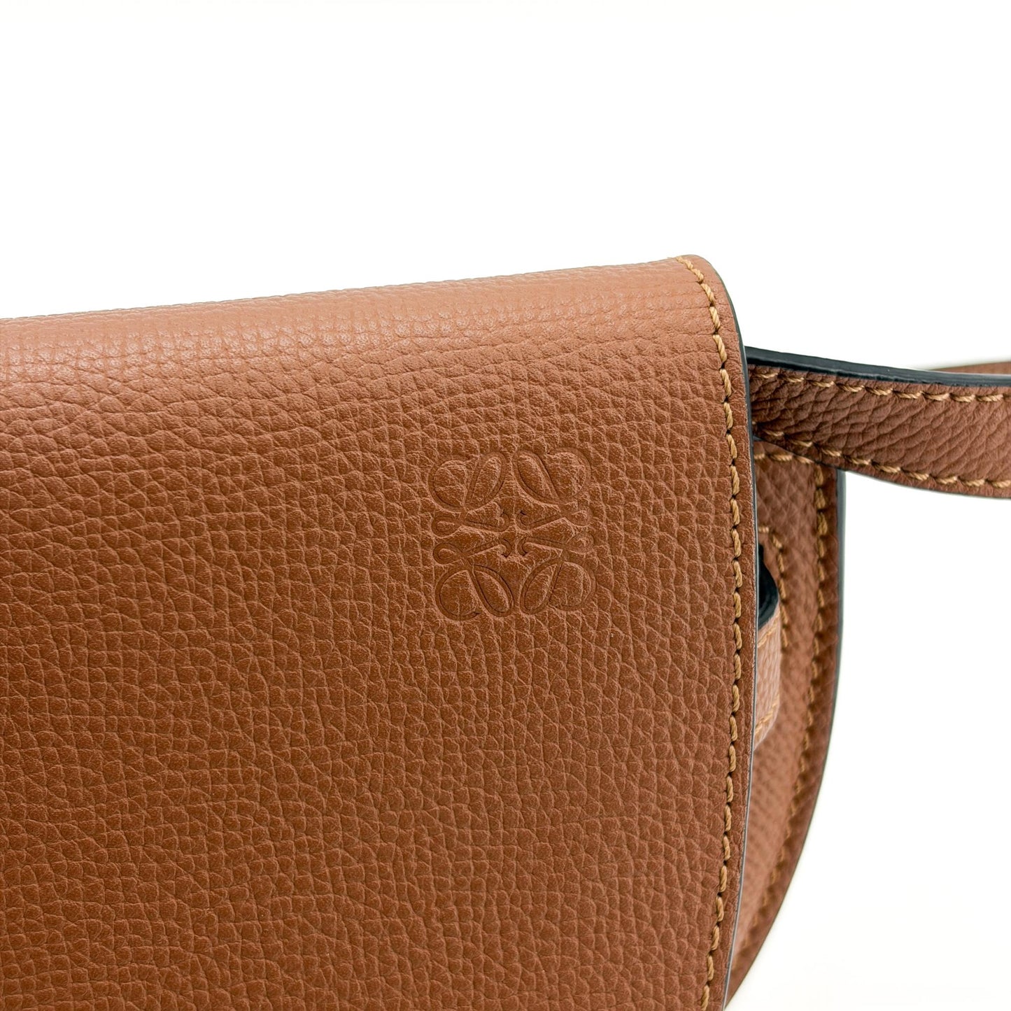 Loewe Mini Gate Dual Bag Tan
