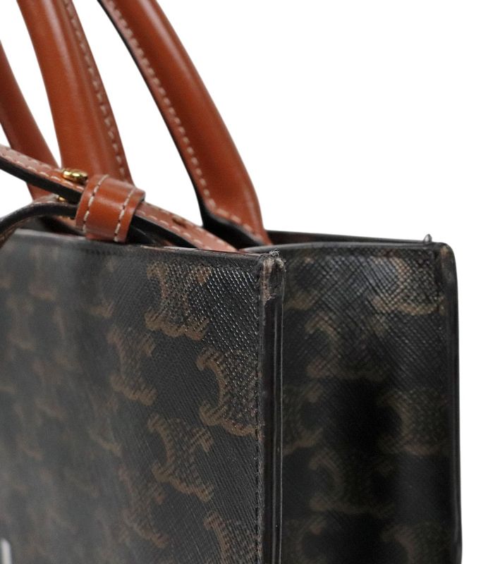 Céline Triopé Canvas Cabas Tote Bag