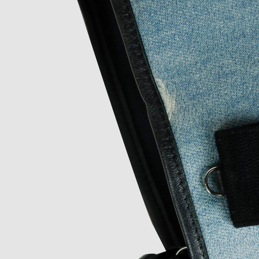 XS Coated Denim Cabas Tote Bag 390346