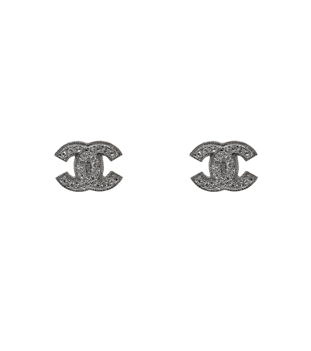 Chanel CC Cubic Earrings