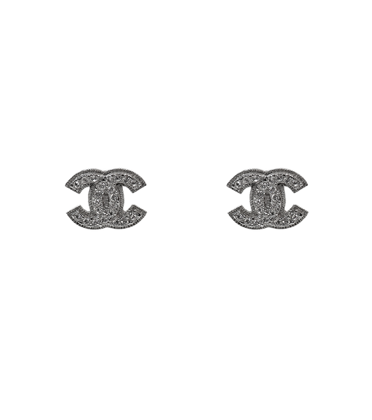 Chanel CC Cubic Earrings