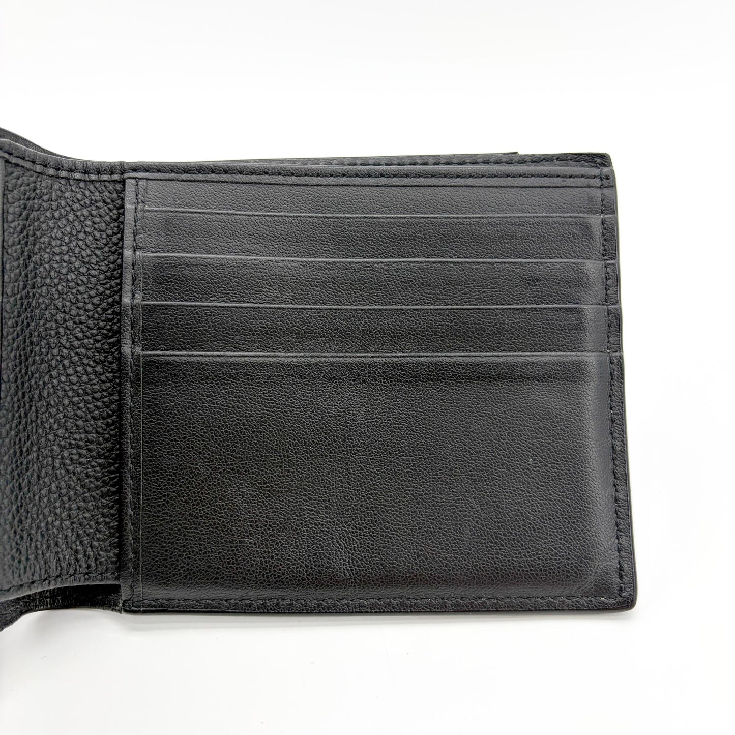 Dior Oblique Galaxy Bifold Wallet Black