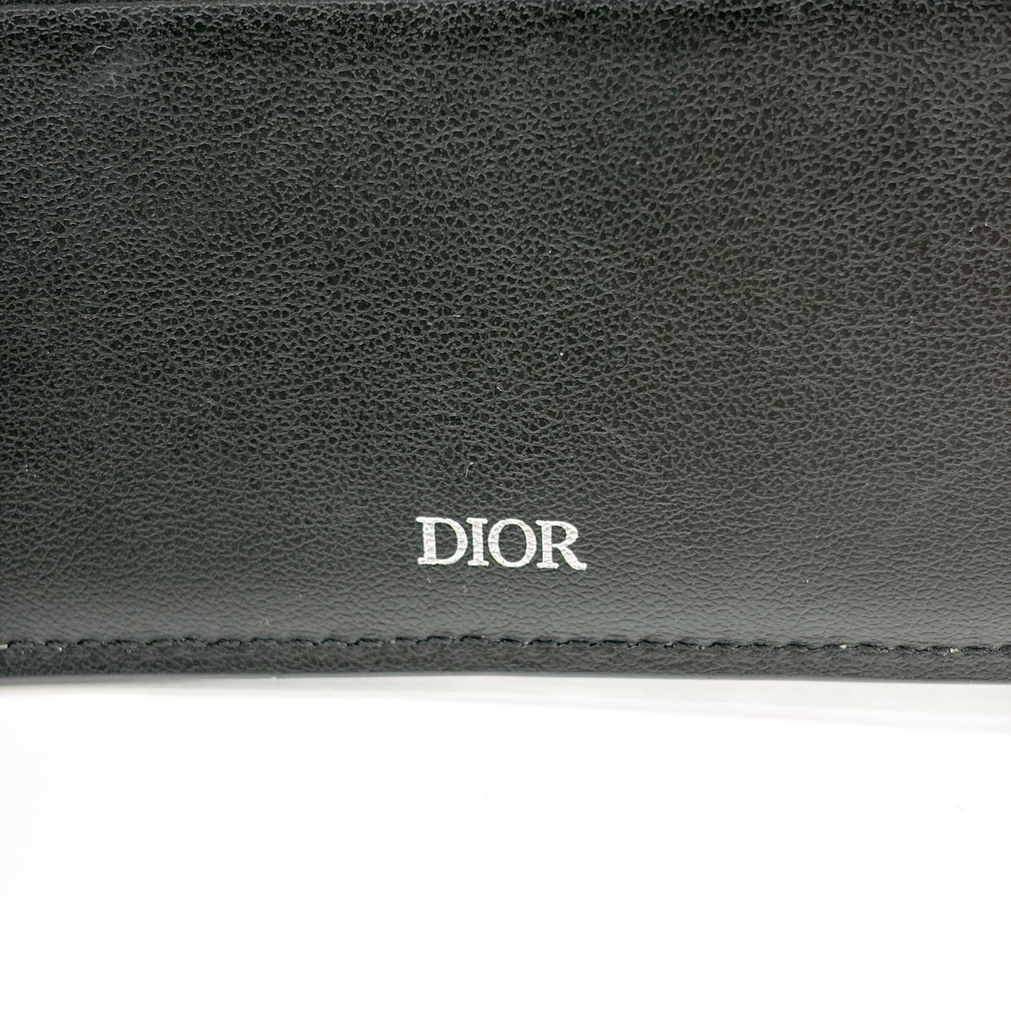 Dior Oblique Galaxy Bifold Wallet Black