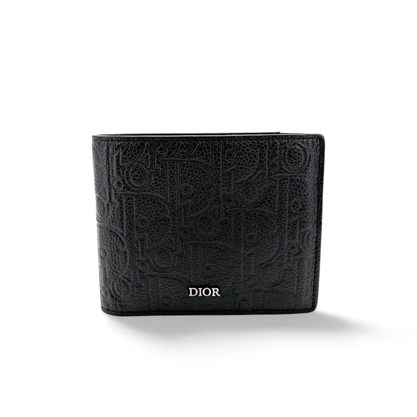 Dior Oblique Galaxy Bifold Wallet Black