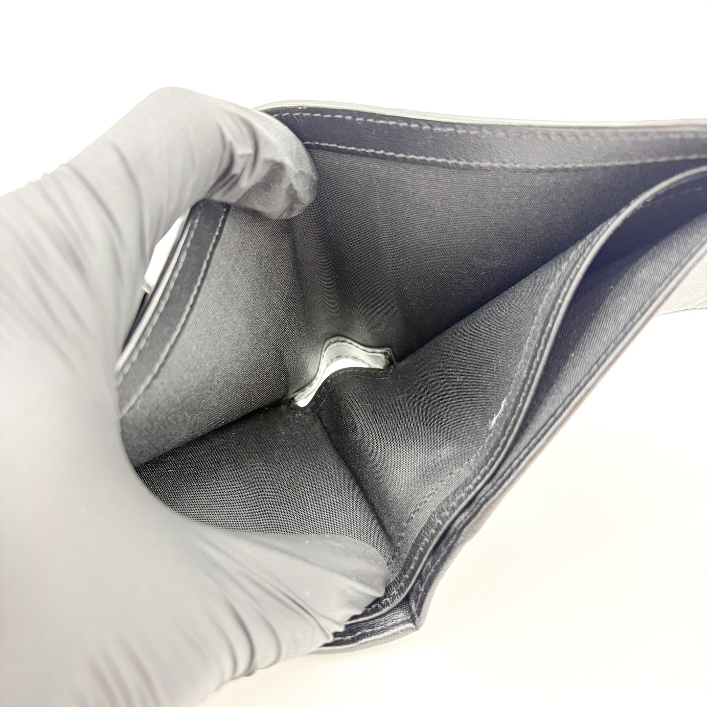 Dior Oblique Galaxy Bifold Wallet Black