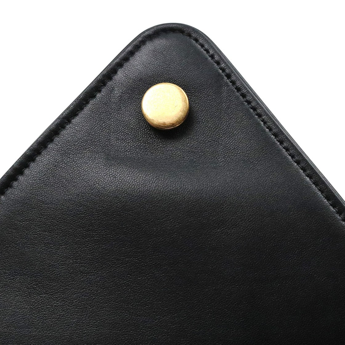 Bottega Veneta Black Mount Satchel Shoulder Bag
