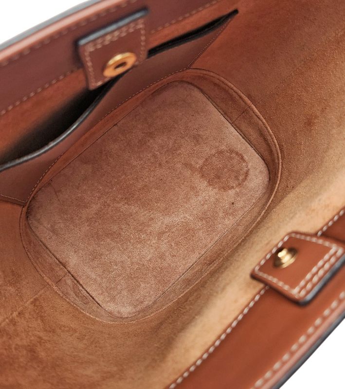 Céline Brown Triofer Bucket Bag