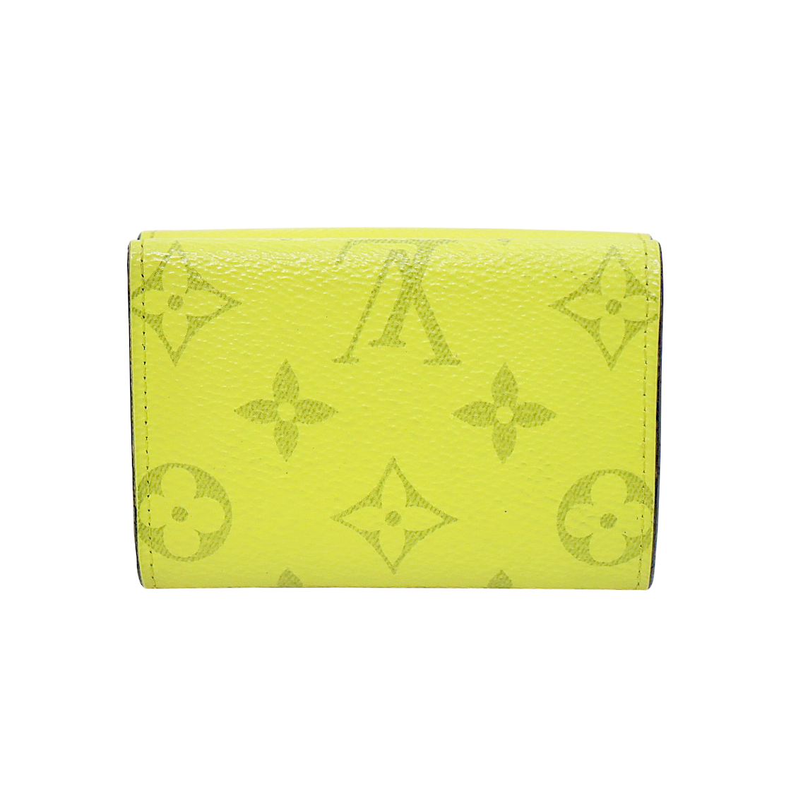 Louis Vuitton Lime Mini Three-Compartment Wallet