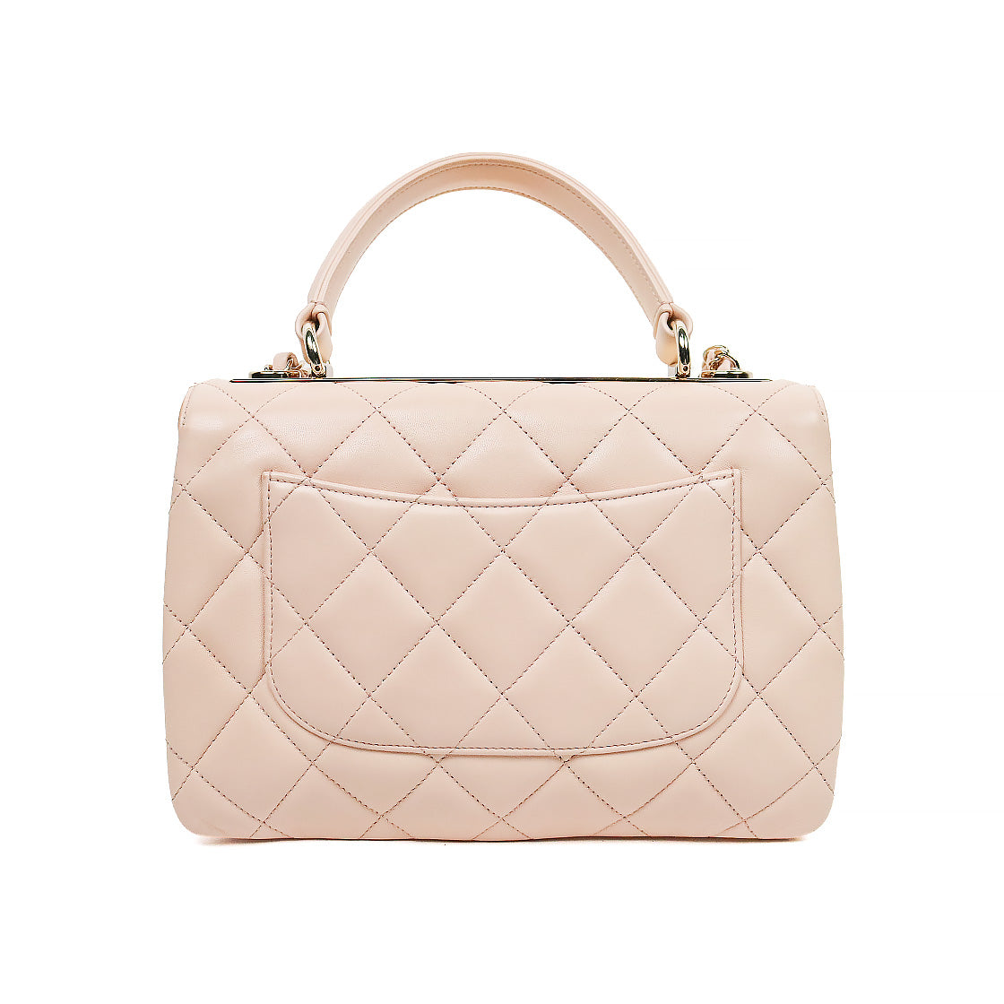 Chanel Small Pink-Beige Trenti CC Shoulder Bag