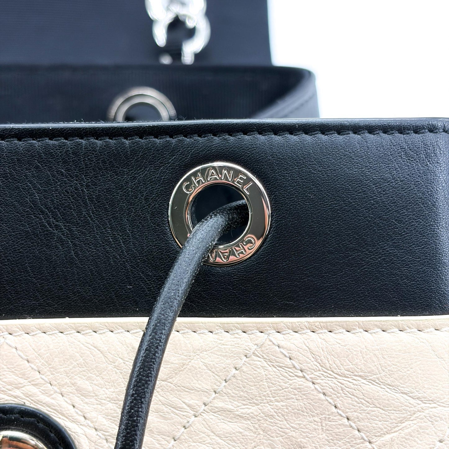 Chanel Urban Spirit Backpack Small Ivory Silver