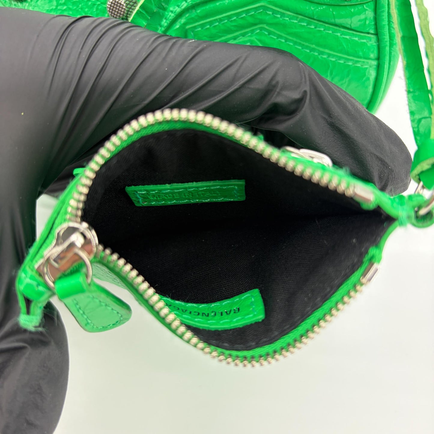 Balenciaga Le Cagol XS Shoulder Bag Bright Green
