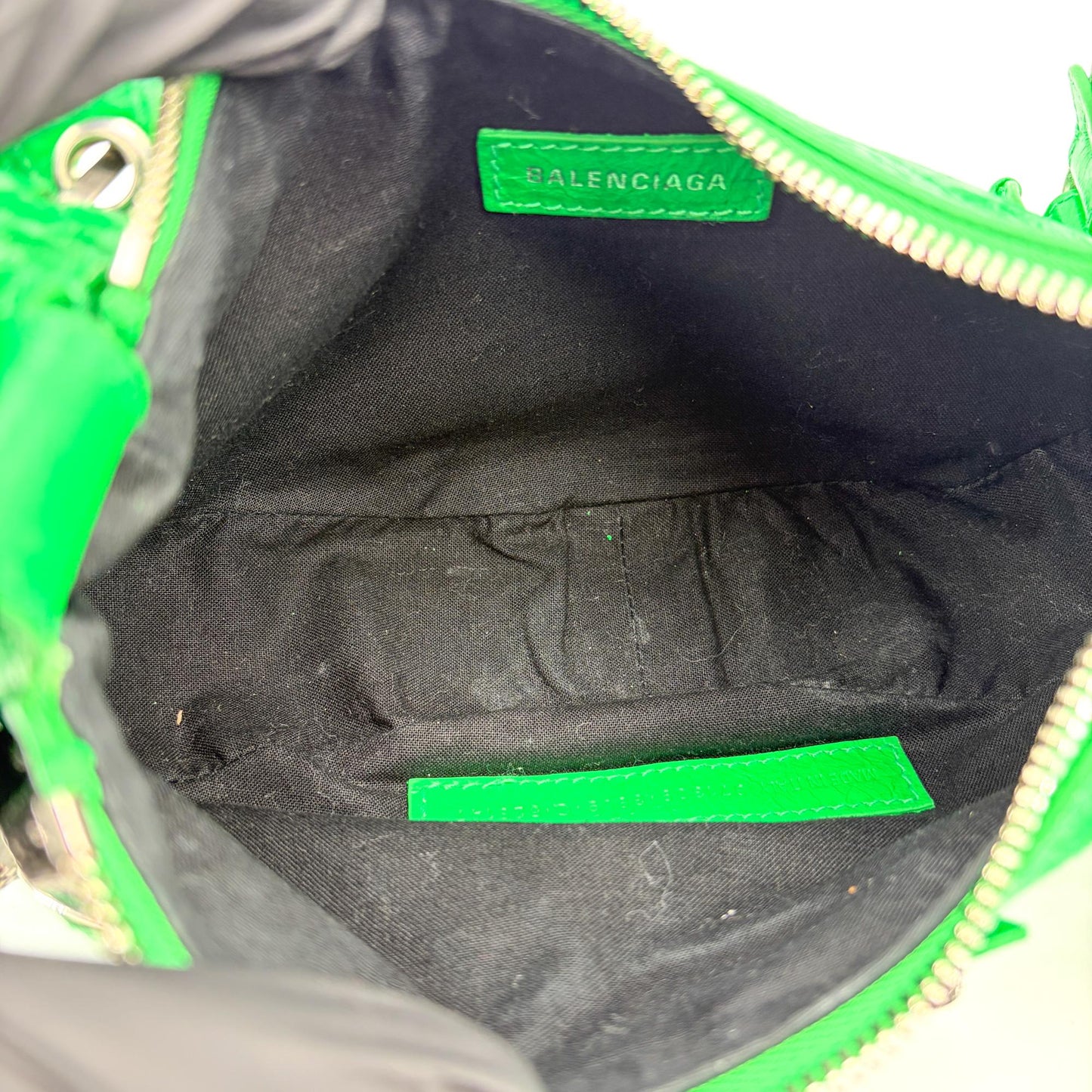 Balenciaga Le Cagol XS Shoulder Bag Bright Green