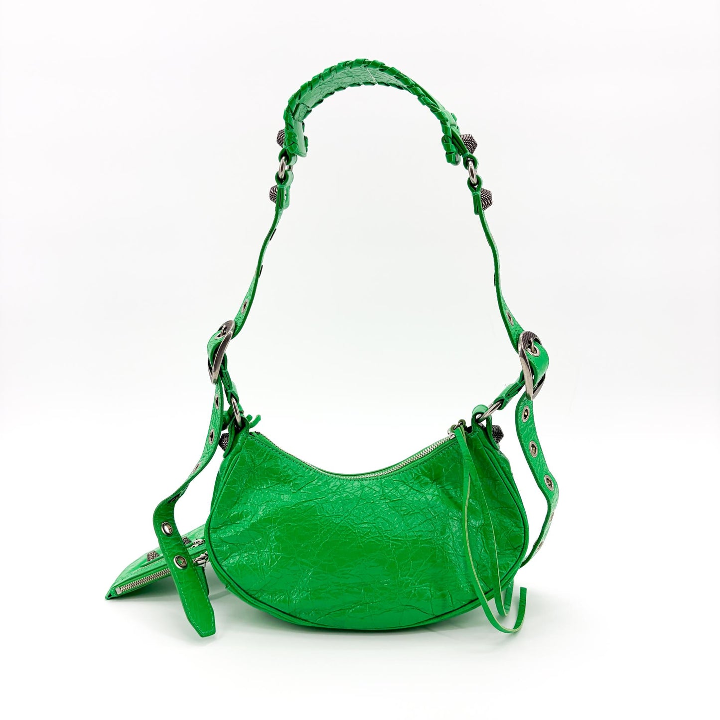 Balenciaga Le Cagol XS Shoulder Bag Bright Green
