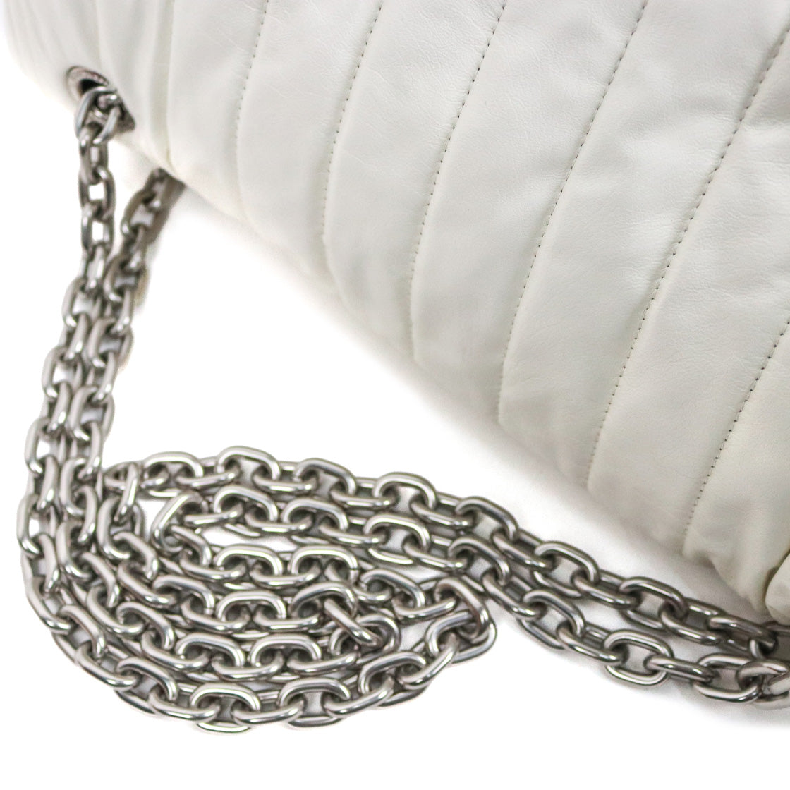 Balenciaga White Medium Monaco