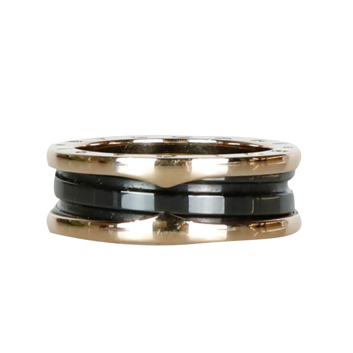 61 Ceramic B.Zero1 2-Band Ring
