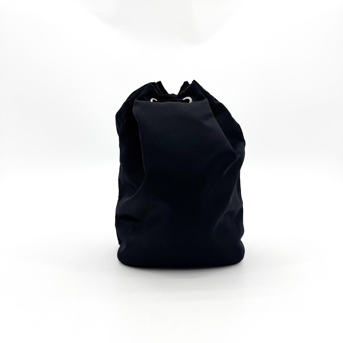 Prada Re-Nylon Drawstring Bucket Bag Black