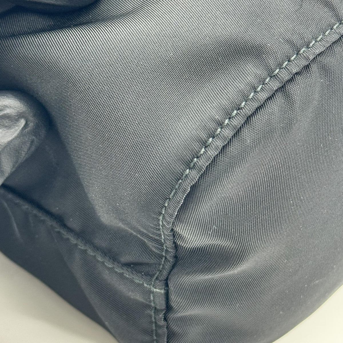 Prada Re-Nylon Drawstring Bucket Bag Black