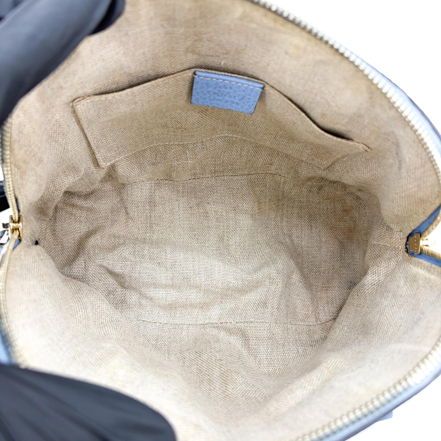 Gucci Dollar Calf Mini Dome Bag Light Blue