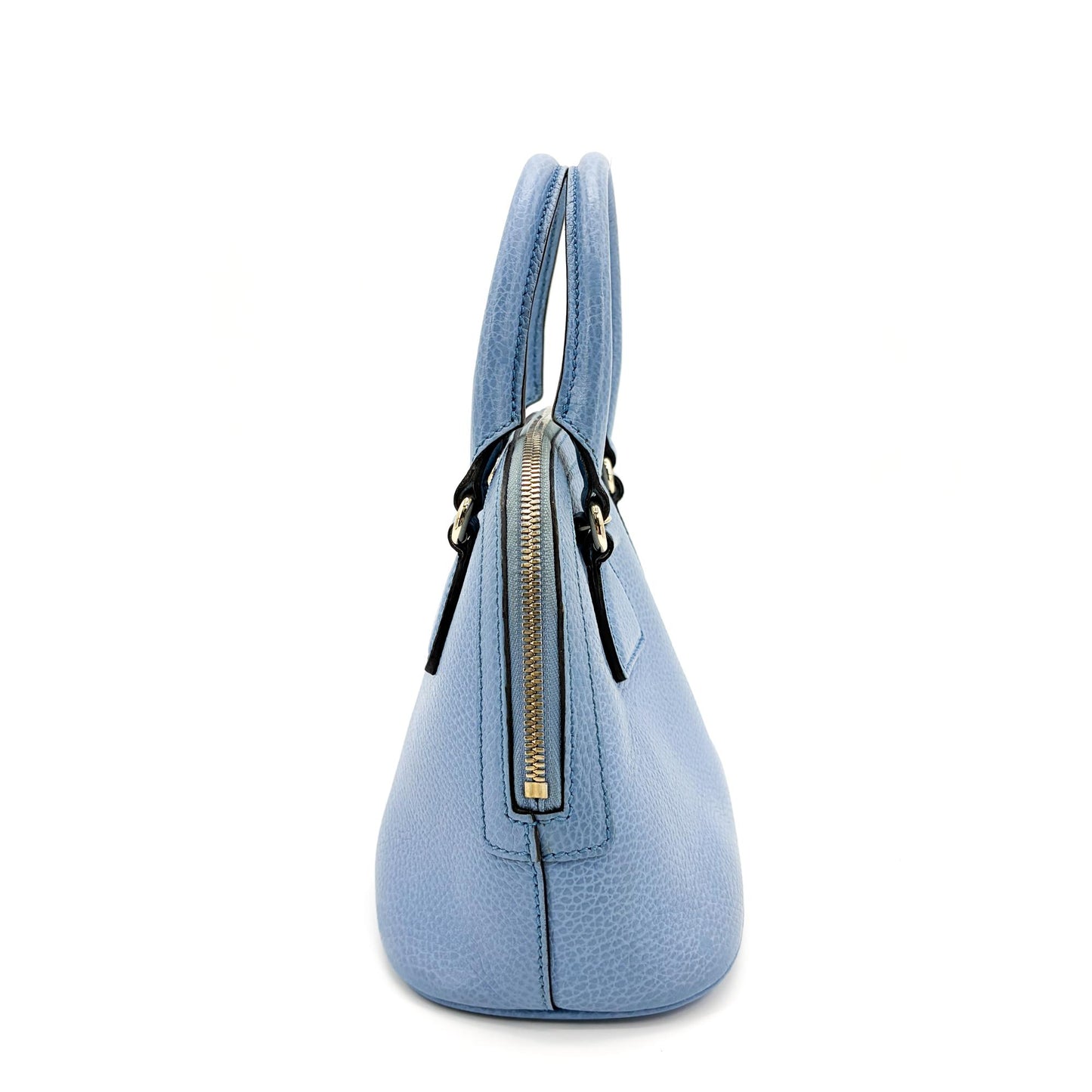 Gucci Dollar Calf Mini Dome Bag Light Blue