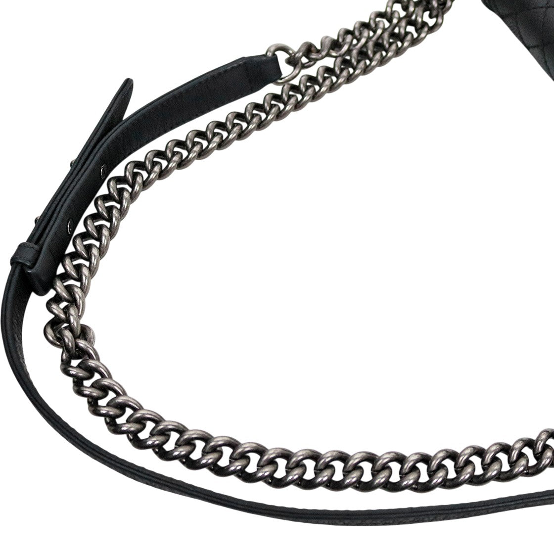 Chanel Black Large Caviar Boy Bag