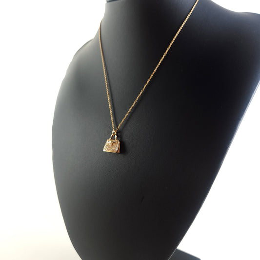 Amulet Kelly Diamond Pendant Necklace H121310B