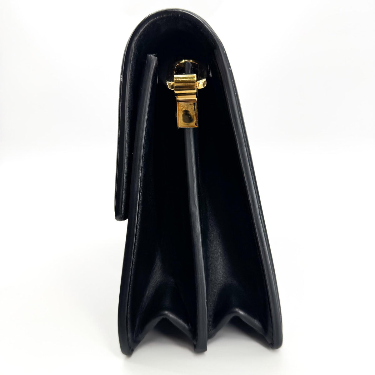 ルイ・ヴィトン エピ ドーフィーヌ ショルダーバッグ ブラック ゴールド金具