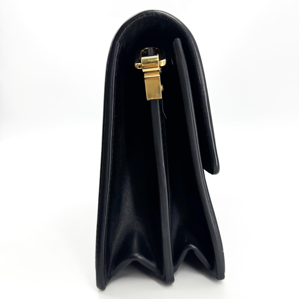 ルイ・ヴィトン エピ ドーフィーヌ ショルダーバッグ ブラック ゴールド金具