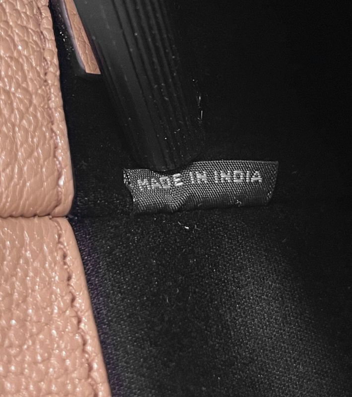 Miu Miu Indigo Pink Madras Tote