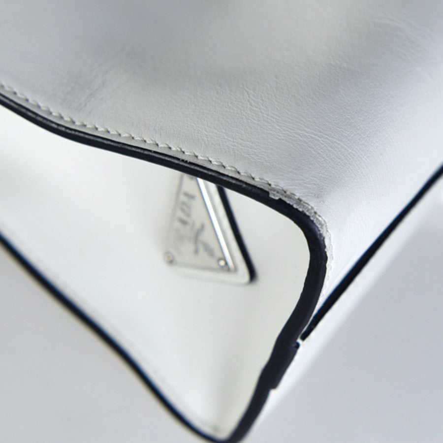 Triangle Embossed Logo Tote Bag Shoulder Bag 1BA332