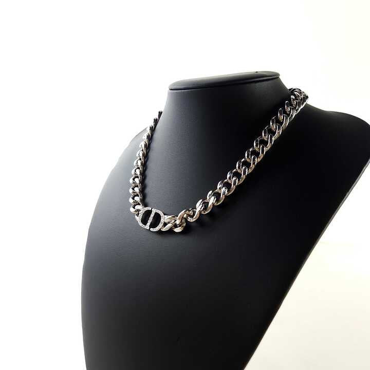 CD chain necklace