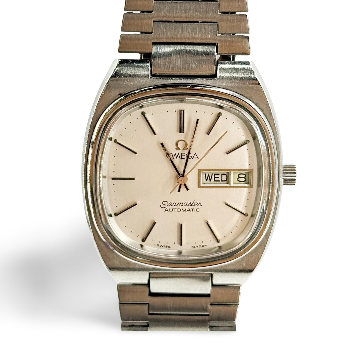 Omega Seamaster Automatic Day-Date Silver