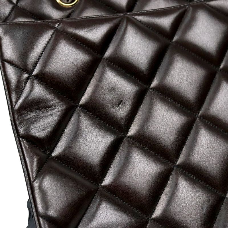 Chanel Black Quilted CC Chain Shoulder Bag