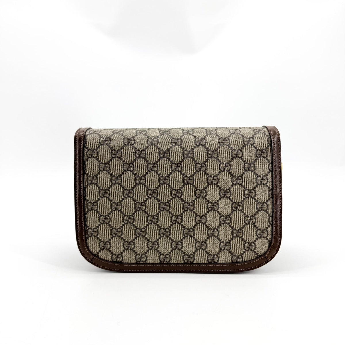 Gucci Horsebit 1955 Mini Crossbody Bag Beige Ebony