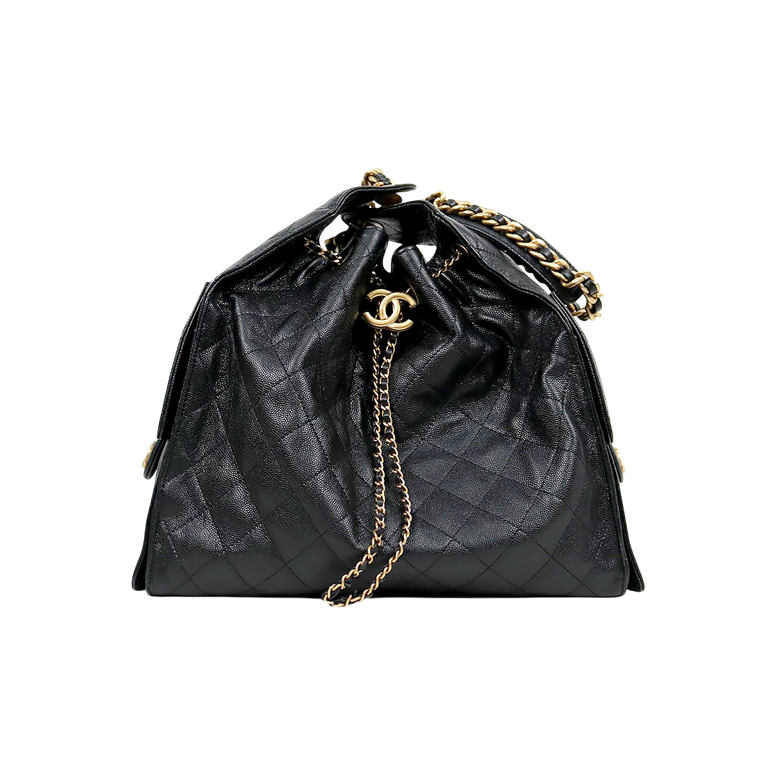 Chanel Black Medium Caviar 25 Bag