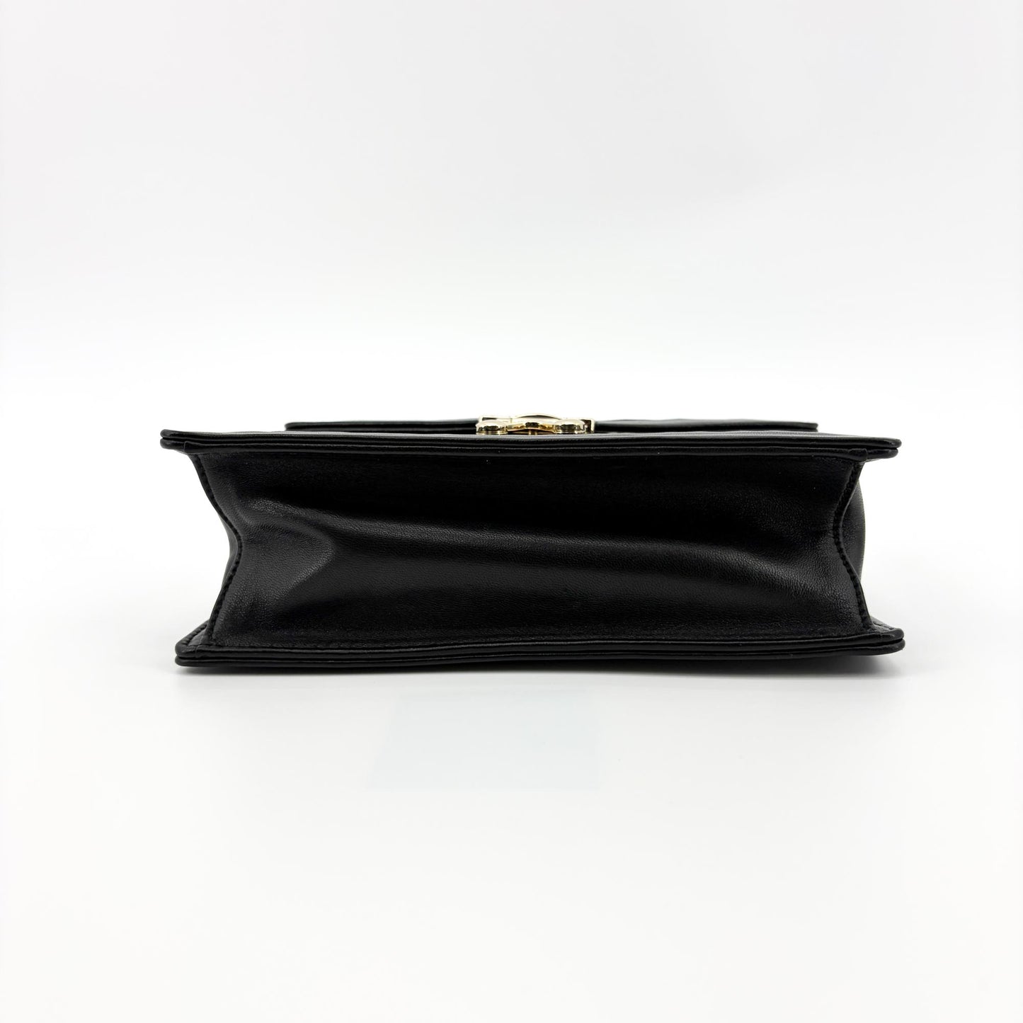 Miu Miu Matelassé Leather Top Handle Bag Black