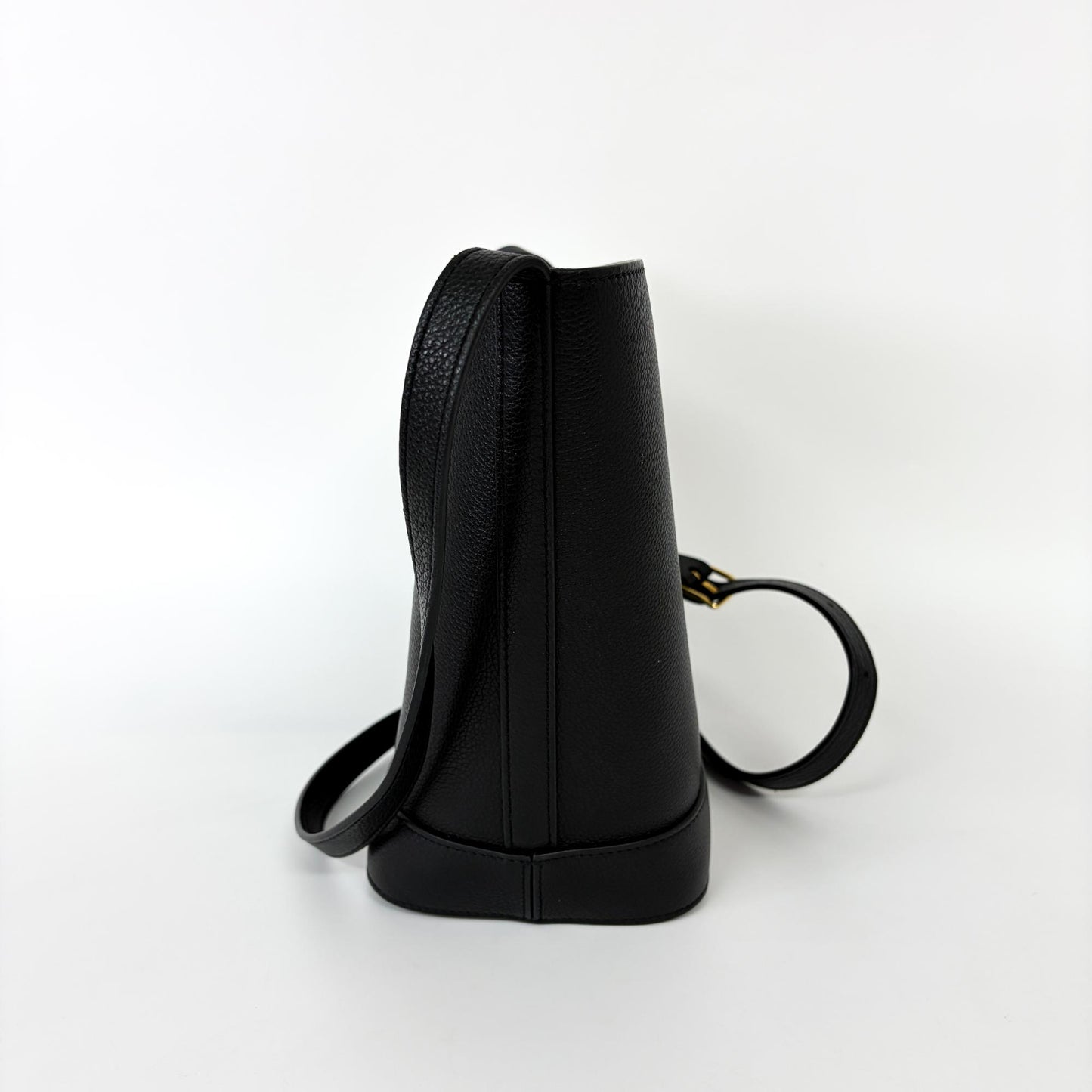 Celine Small Bucket Cure Triomphe Black