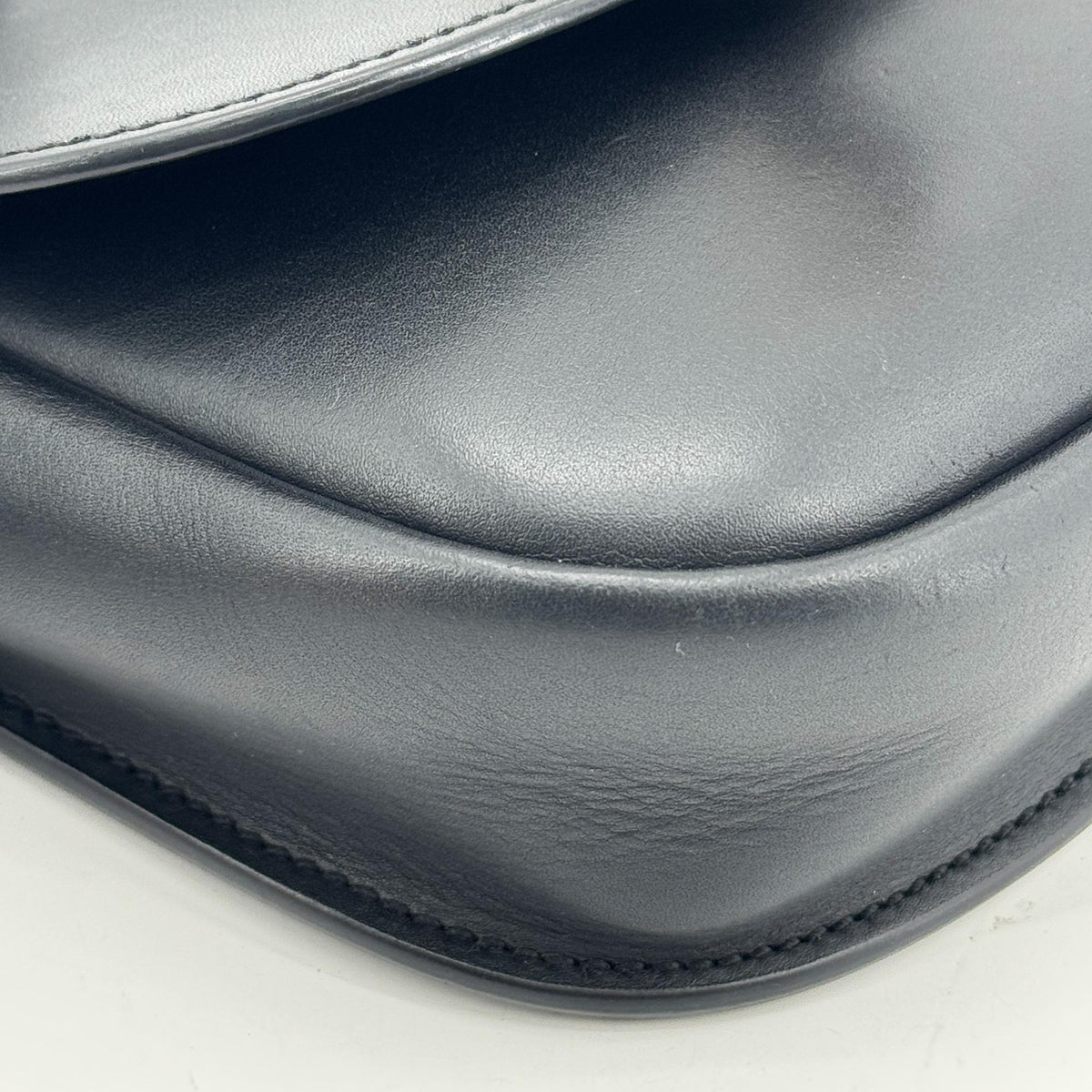 Saint Laurent Kaia Mini Leather Crossbody Bag Black