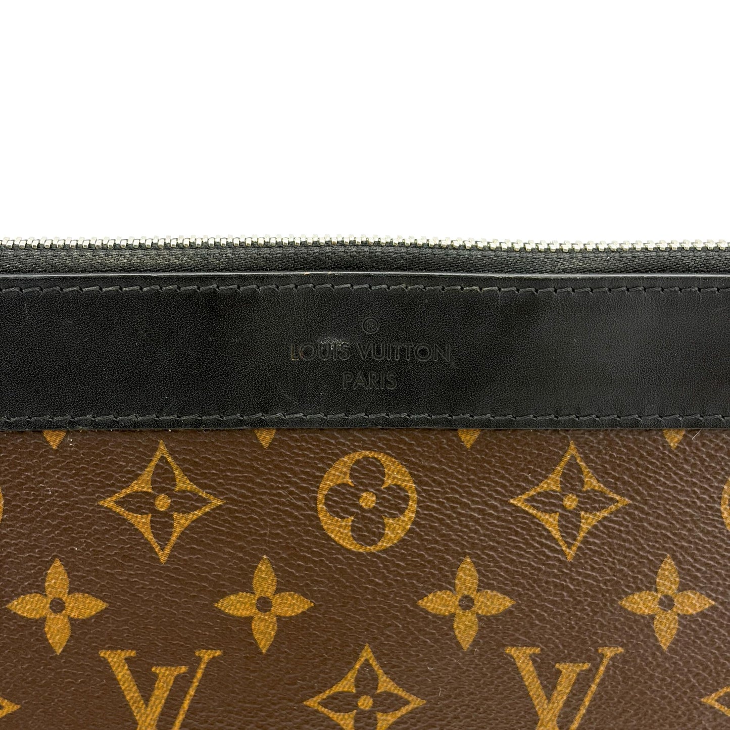 Louis Vuitton Monogram Macassar Pochette Discovery MM