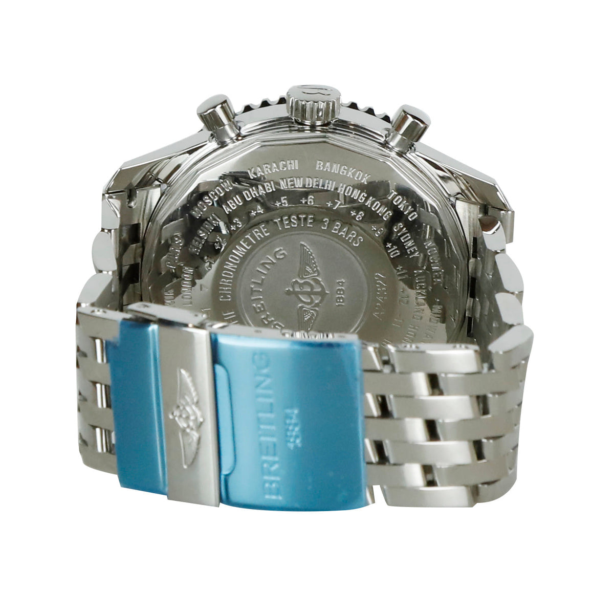 46 Navitimer World Metal Watch
