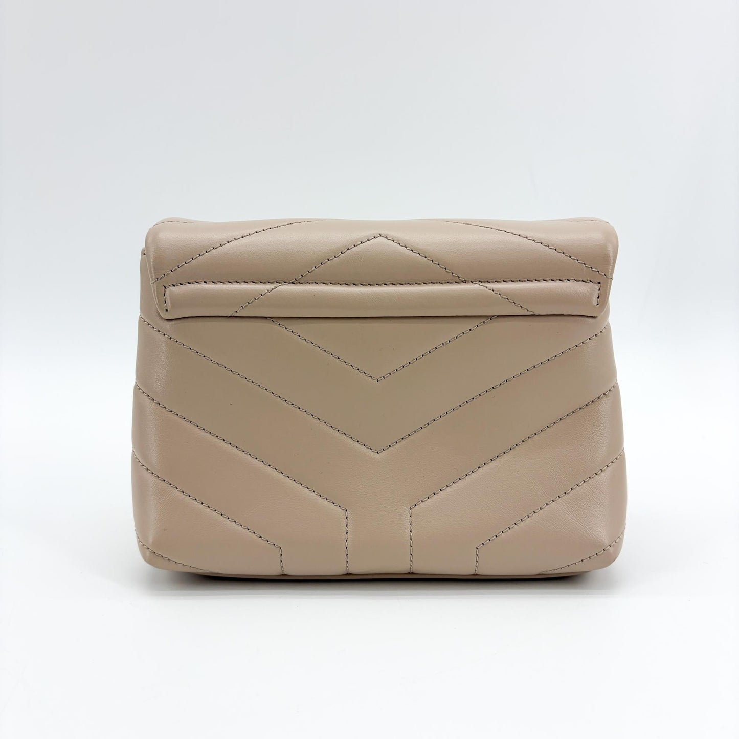 Saint Laurent Toy Lulu Shoulder Bag Beige