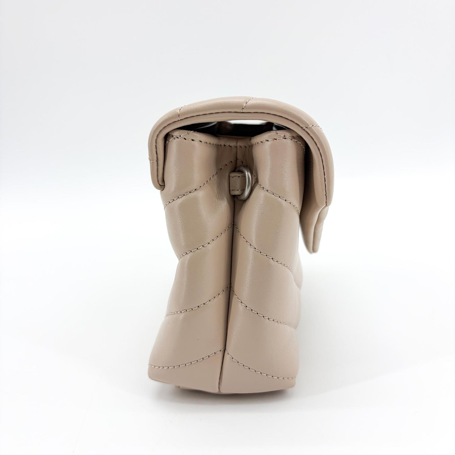Saint Laurent Toy Lulu Shoulder Bag Beige