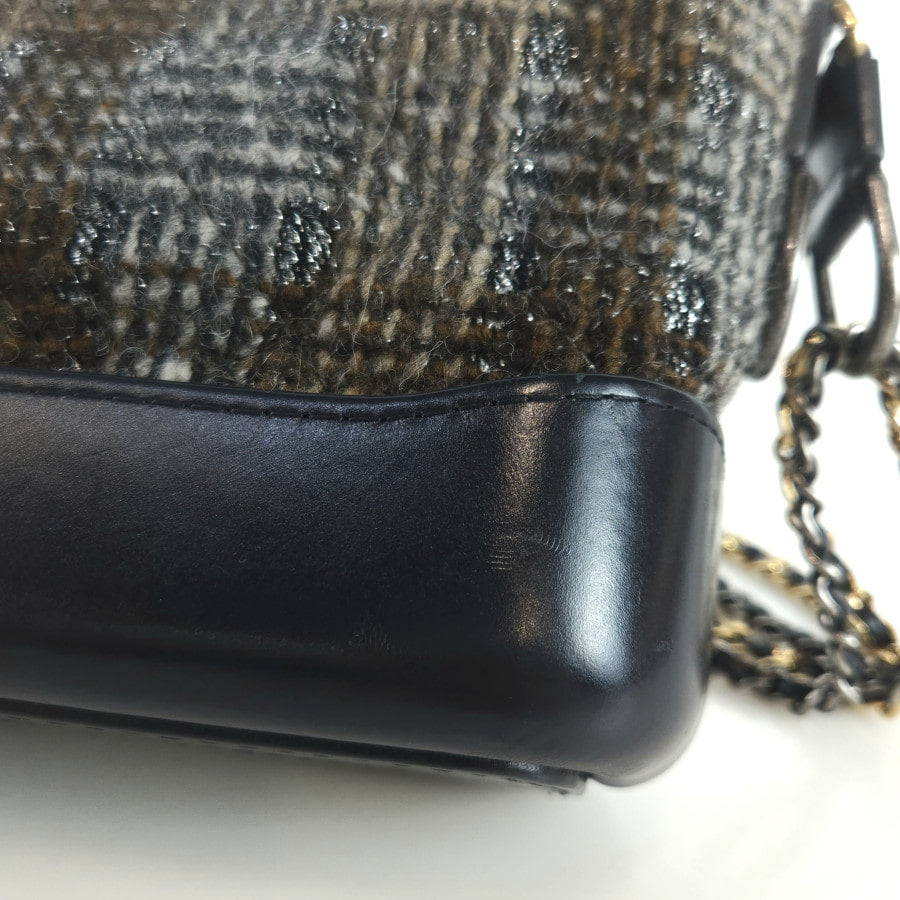 Small Tweed Gabrielle Hobo Bag Shoulder Bag Crossbody Bag A91810