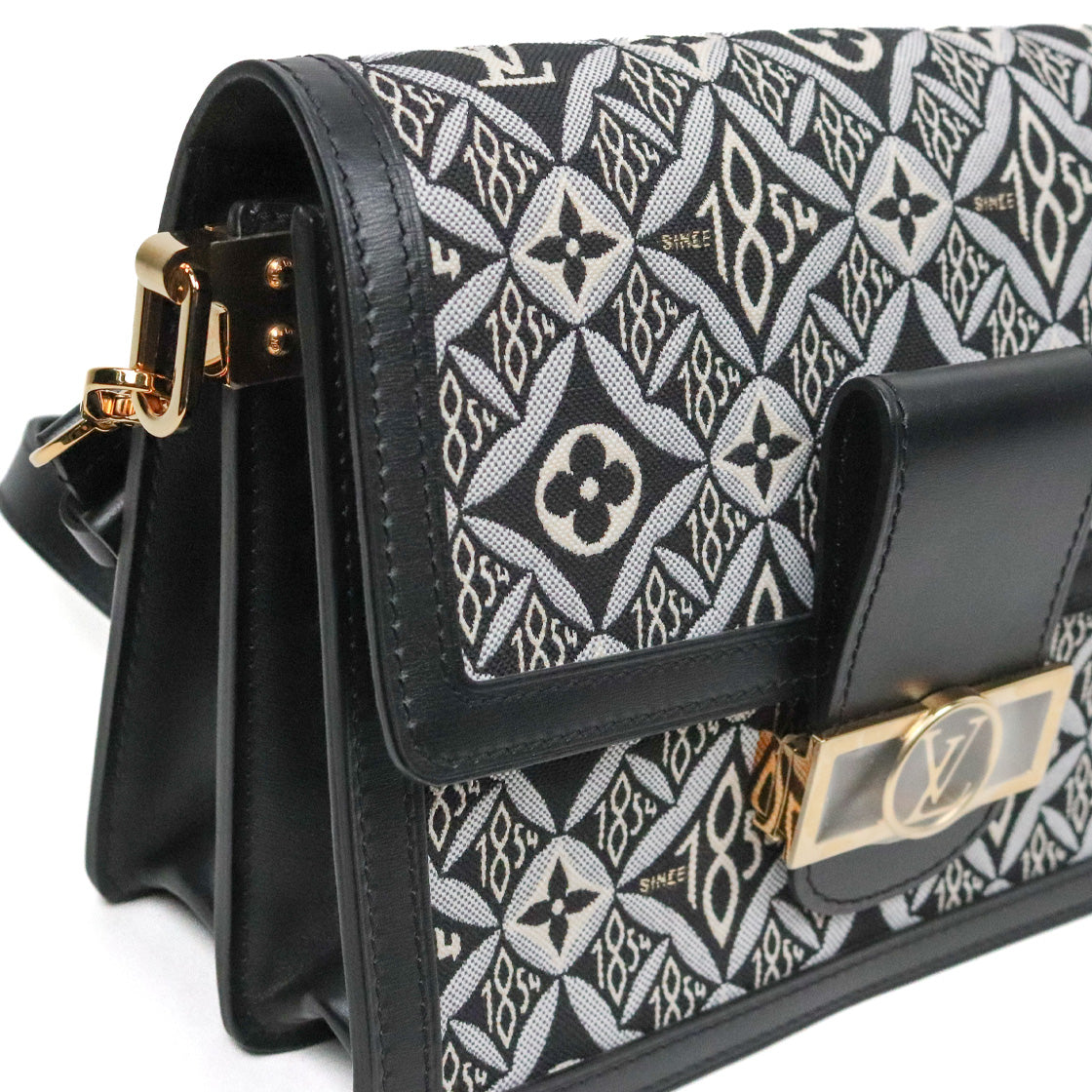 Louis Vuitton Black 1854 Dauphin MM