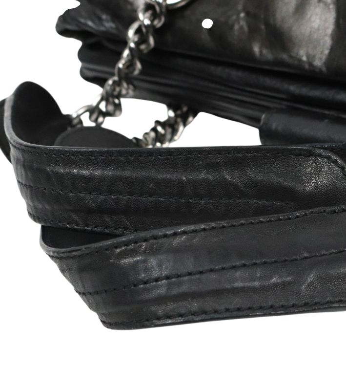 Chanel Black Big CC Chain Shoulder Bag