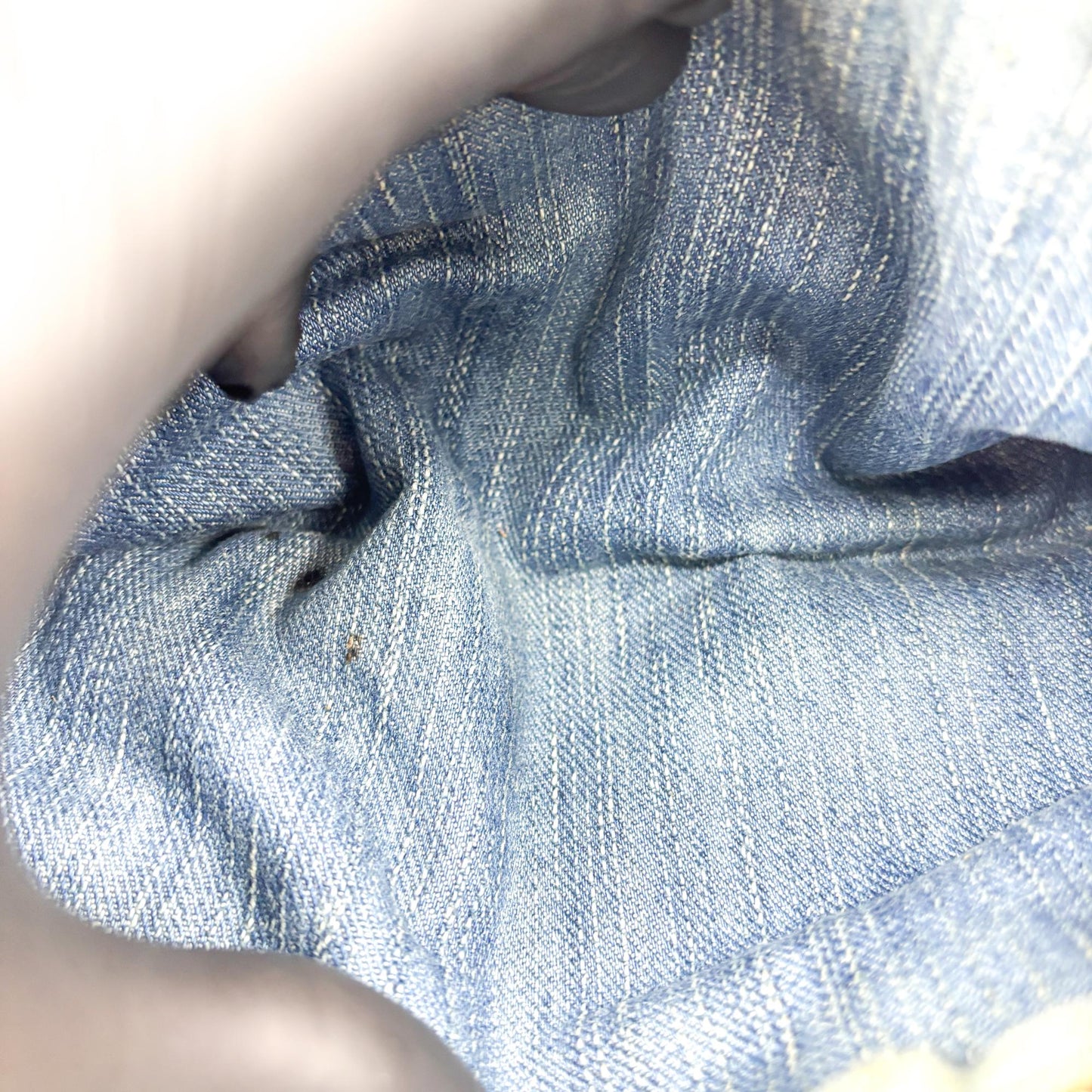 Louis Vuitton Monogram Denim Baggy PM Blue
