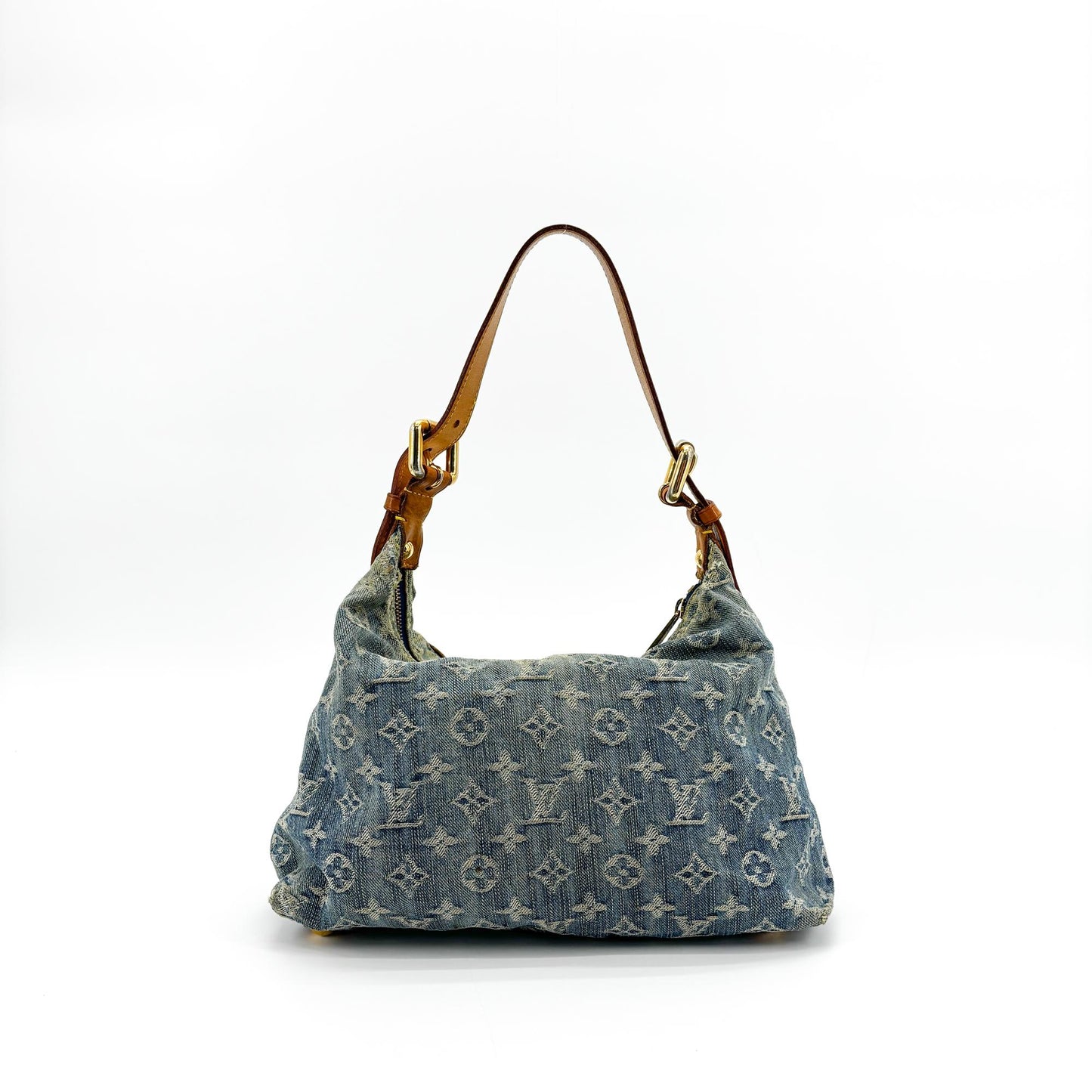 Louis Vuitton Monogram Denim Baggy PM Blue